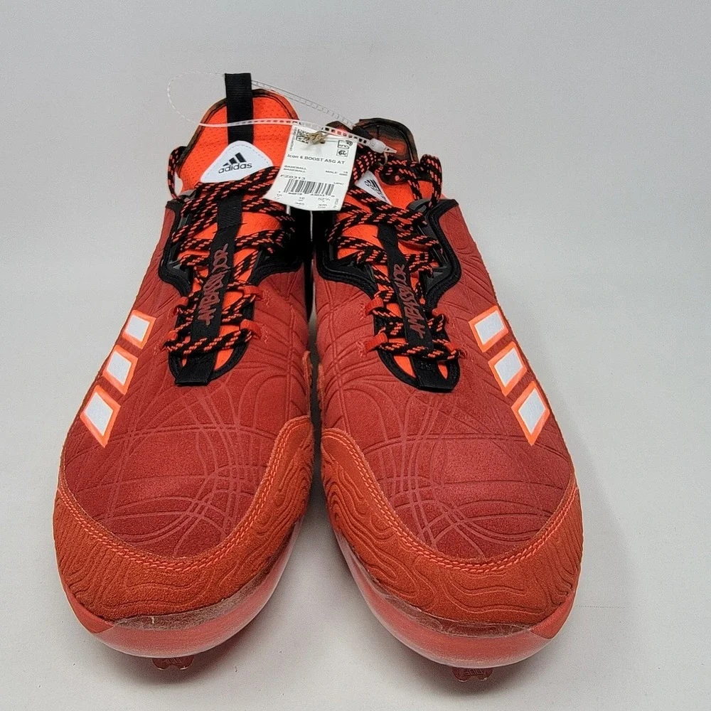 Adidas Ambassador Boost Icon 6‎ ASG Baseball Shoes Size 17 Red Men's Cleats New